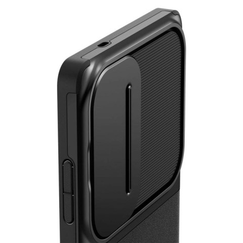Etui Spigen Optik Armor na Samsung Galaxy S25 Ultra - czarne Spigen