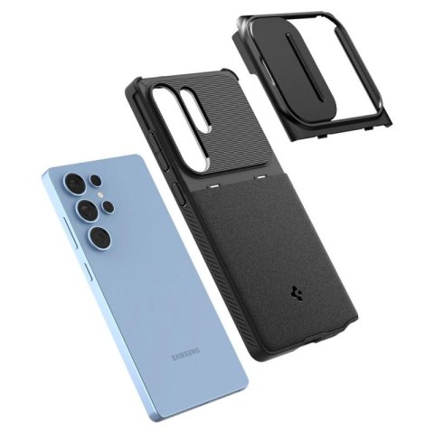 Etui Spigen Optik Armor na Samsung Galaxy S25 Ultra - czarne Spigen