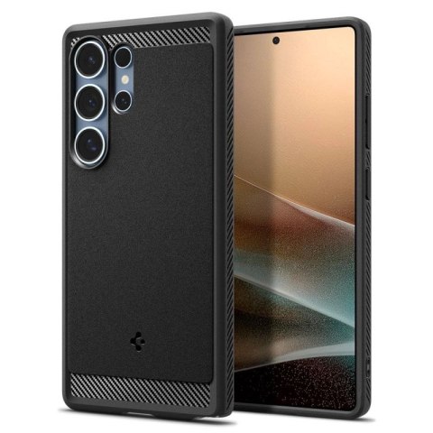 Etui Spigen Rugged Armor Mag na Samsung Galaxy S25 Ultra - czarne Spigen