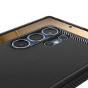 Etui Spigen Rugged Armor Mag na Samsung Galaxy S25 Ultra - czarne Spigen