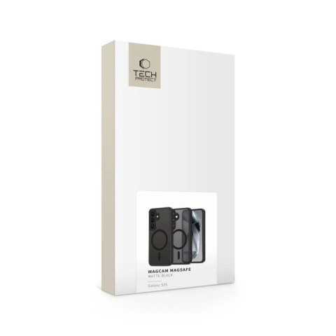 Etui Tech-Protect MagCam MagSafe na Samsung Galaxy S25 - czarne Tech-Protect