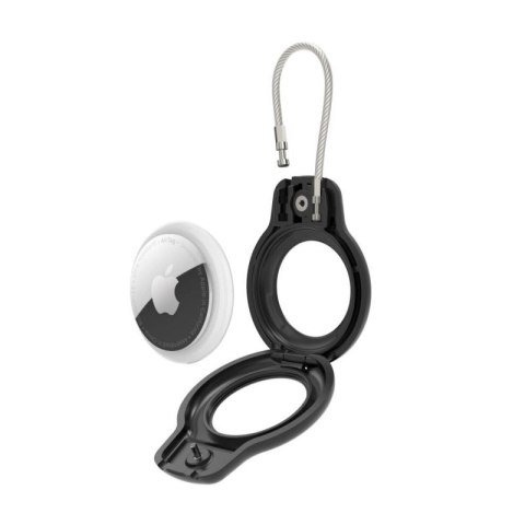 Etui Tech-Protect Rough Vein 2-pack na Apple AirTag - czarne Tech-Protect