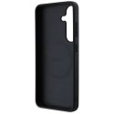Etui DKNY Leather Checkered Pattern MagSafe do Samsung Galaxy S25 czarny DKNY