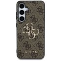 Etui Guess Big 4G Logo Classic Logo do Samsung Galaxy S25 Plus brązowy Guess