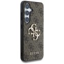 Etui Guess Big 4G Logo Classic Logo do Samsung Galaxy S25 brązowy Guess