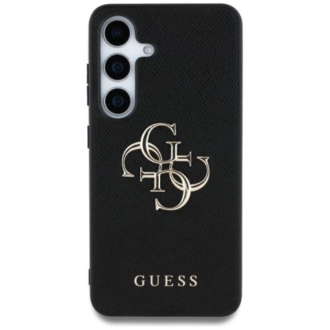 Etui Guess Grained Big 4G Logo Small Classic Logo do Samsung Galaxy S25 Plus czarny Guess