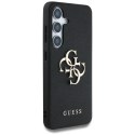 Etui Guess Grained Big 4G Logo Small Classic Logo do Samsung Galaxy S25 Plus czarny Guess