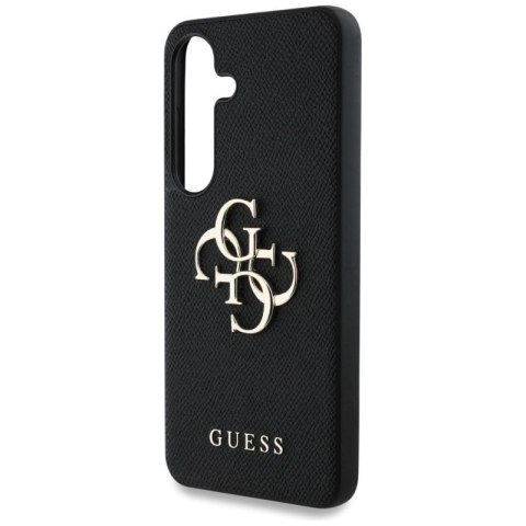 Etui Guess Grained Big 4G Logo Small Classic Logo do Samsung Galaxy S25 Plus czarny Guess