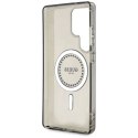 Etui Guess Rhinestones Printed Classic Logo MagSafe Samsung Galaxy S25 Ultra czarny Guess