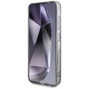 Etui Guess Rhinestones Printed Classic Logo MagSafe Samsung Galaxy S25 czarny Guess