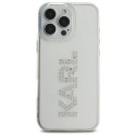 Etui Karl Lagerfeld IML Rhinestones Logo na iPhone 16 Pro Max 6.9" - przezroczyste Karl Lagerfeld