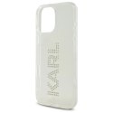 Etui Karl Lagerfeld IML Rhinestones Logo na iPhone 16 Pro Max 6.9" - przezroczyste Karl Lagerfeld