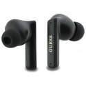 Słuchawki Bluetooth Guess Capsule Printed Logo TWS + stacja dokująca - czarne Guess