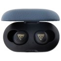 Słuchawki Bluetooth Guess Grained Classic Logo TWS + stacja dokująca - niebieske Guess