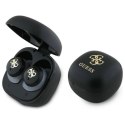 Słuchawki Bluetooth Guess Iridescent 4G Printed Logo TWS + stacja dokująca - czarne Guess