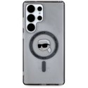 Etui Karl Lagerfeld Button Karl Head Printed Logo MagSafe Samsung Galaxy S25 Ultra czarny Karl Lagerfeld