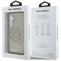Etui Karl Lagerfeld Rhinestones Karl Head Logo Samsung Galaxy S25 czarny Karl Lagerfeld