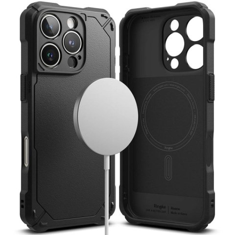 Etui Ringke Rugged Gear MagSafe na iPhone 16 Pro - czarny Ringke