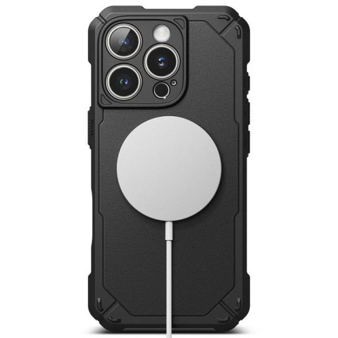 Etui Ringke Rugged Gear MagSafe na iPhone 16 Pro - czarny Ringke