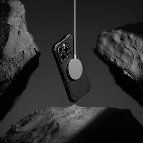 Etui Ringke Rugged Gear MagSafe na iPhone 16 Pro - czarny Ringke