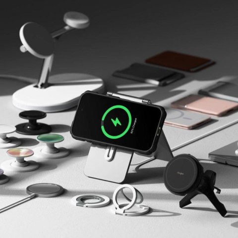 Etui Ringke Rugged Gear MagSafe na iPhone 16 Pro - czarny Ringke