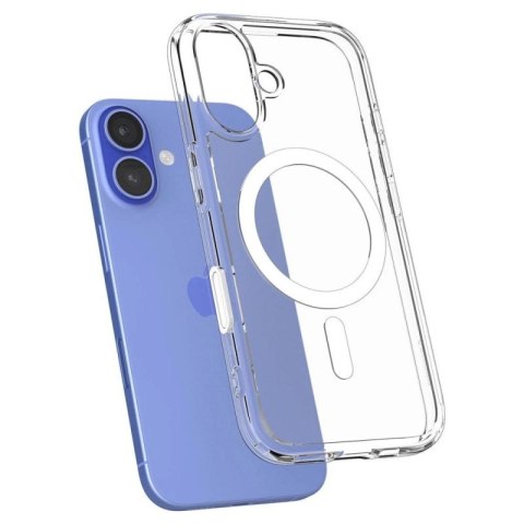 Etui Spigen Ultra Hybrid "T" MagSafe na iPhone 16 - białe Spigen