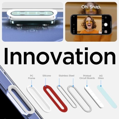 Etui Spigen Ultra Hybrid "T" MagSafe na iPhone 16 - białe Spigen