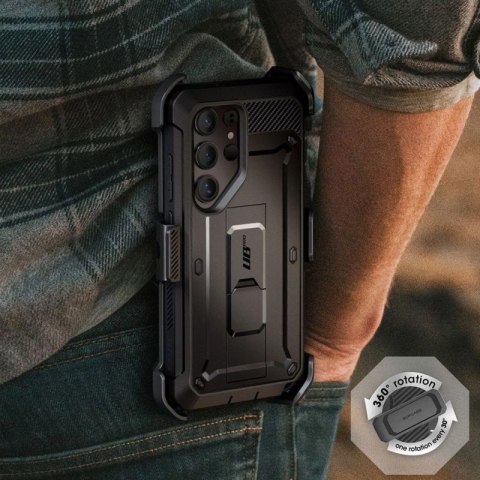 Etui Supcase Unicorn Beetle Pro na Samsung Galaxy S25 Ultra - czarne Supcase