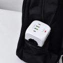 Listwa zasilająca Tech-Protect PCL3x4, 2x USB-A, 2x USB-C, 3x AC Typ Schuko - biała Tech-Protect