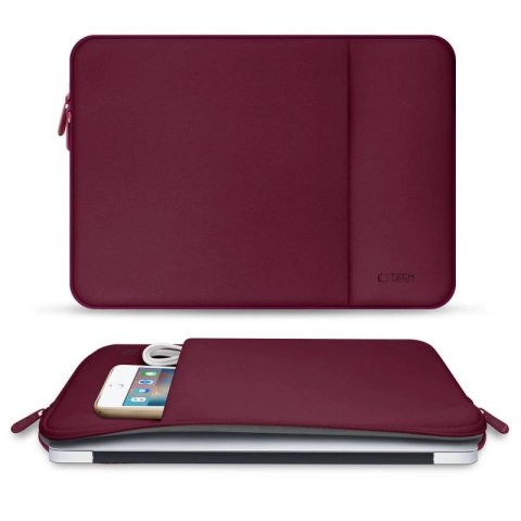 Pokrowiec Tech-Protect Neopren na laptopa 14" - bordowa Tech-Protect