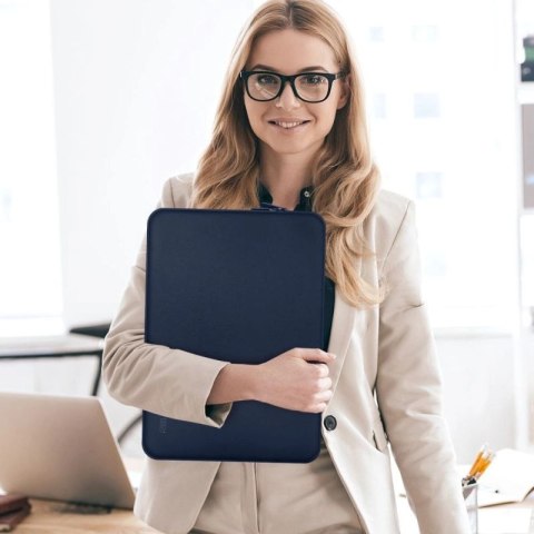 Pokrowiec Tech-Protect Neopren na laptopa 15-16" - granatowa Tech-Protect