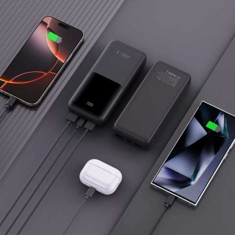 Powerbank Tech-Protect PB02 20000mAh 22.5W - czarny Tech-Protect