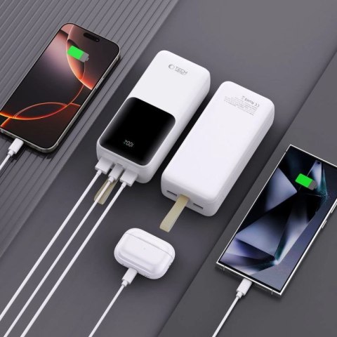 Powerbank Tech-Protect PB03 30000mAh 22.5W - biały Tech-Protect