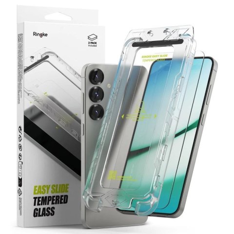 Szkło hartowane Ringke Easy Slide 2-pack na Samsung Galaxy S25 Ringke