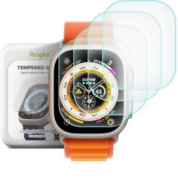 Szkło hartowane Ringke ID FC Glass 4-pack na Apple Watch Ultra 1 / 2 (49 mm) Ringke