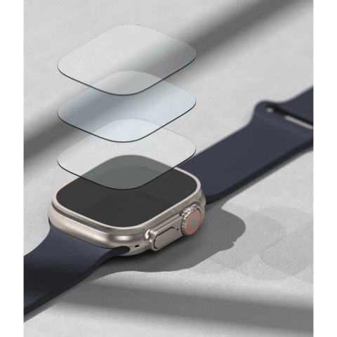 Szkło hartowane Ringke ID FC Glass 4-pack na Apple Watch Ultra 1 / 2 (49 mm) Ringke