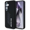Etui AMG Oversize Rhombs MagSafe na Samsung Galaxy S25 - czarne Mercedes