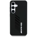 Etui AMG Oversize Rhombs MagSafe na Samsung Galaxy S25 - czarne Mercedes
