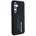 Etui AMG Oversize Rhombs MagSafe na Samsung Galaxy S25 - czarne Mercedes