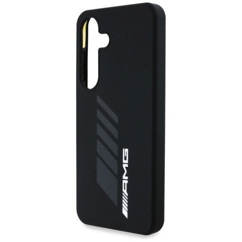 Etui AMG Oversize Rhombs MagSafe na Samsung Galaxy S25 - czarne Mercedes