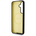 Etui AMG Oversize Rhombs MagSafe na Samsung Galaxy S25 - czarne Mercedes