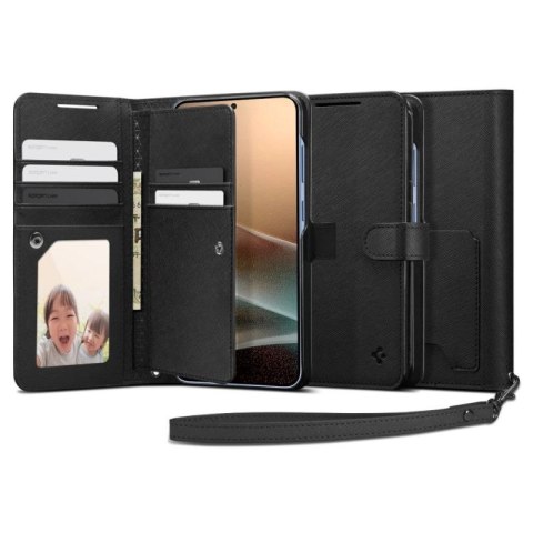 Etui Spigen Wallet "S" na Samsung Galaxy S25+ - czarne Spigen