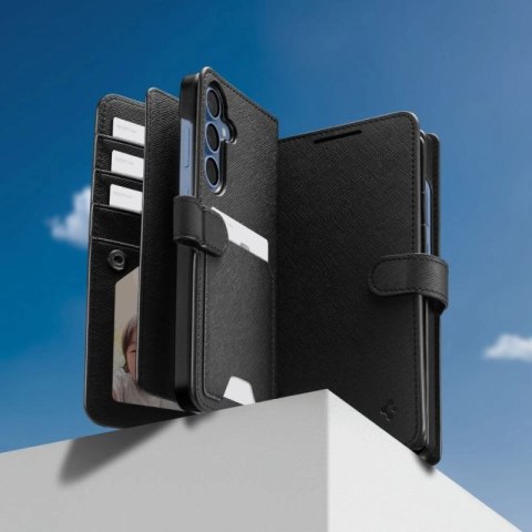 Etui Spigen Wallet "S" na Samsung Galaxy S25+ - czarne Spigen
