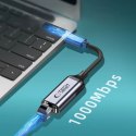 Adapter Tech-Protect UltraBoost USB-C do Ethernet RJ45 1000Mbps - czarny Tech-Protect