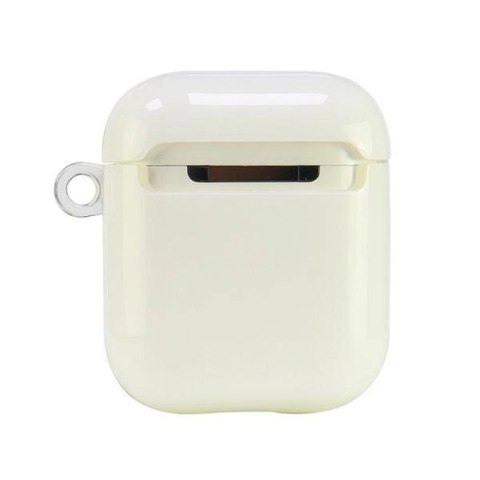 Etui Audi IML Geometric Pattern na AirPods 1 / 2 - białe Audi