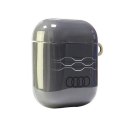 Etui Audi IML Geometric Pattern na AirPods 1 / 2 - szare Audi