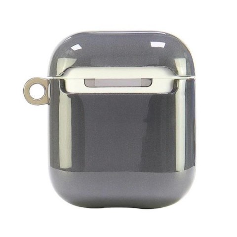 Etui Audi IML Geometric Pattern na AirPods 1 / 2 - szare Audi