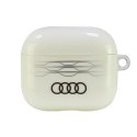 Etui Audi IML Geometric Pattern na AirPods 3 - białe Audi