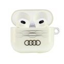 Etui Audi IML Geometric Pattern na AirPods 3 - białe Audi