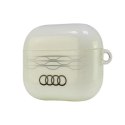 Etui Audi IML Geometric Pattern na AirPods 3 - białe Audi